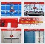 Candado Para Contenedores Ajustable Con Llave - Imagen 2