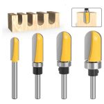 Fresa Madera Copiadora Canal Toma 1/4 4pcs