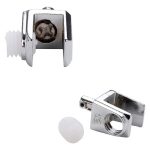 Soporte Repisa Mueble Vidrio C/anti-slip 10psc