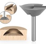 Fresa Madera Panel Ranurado Vaciado Toma 8mm X 54mm