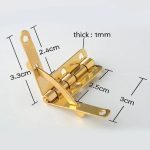 Bisagra Para Caja Joyería Vino Etc. 4 Pares - Imagen 2