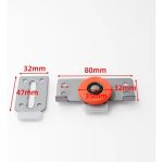 Kit Corredera Closet Counter Alto Trafico 2p Guia Sup Regul - Imagen 2