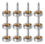 Tapa Tornillo Inoxidable Embellecedor 12un De 22mm - Imagen 13