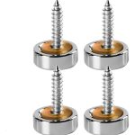 Tapa Tornillo Inoxidable Embellecedor 4un 22mm