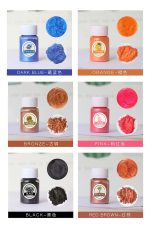 Pigmento Polvo Resina Uv 24 Colores Perlado Nácar Brillante - Imagen 5