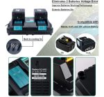 Cargador De Batería Para Makita Doble Rapido Dc18rd 14.4a18v - Imagen 2
