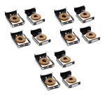 Clips Espejo Muro Soporte Percha Colgador Con Resorte 12un