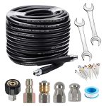 Manguera 20mt Destape Cañerias Multimarca Toma 1/4 + Accesor