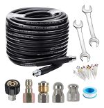 Manguera 20mt Destape Cañerias Multimarca Toma 1/4 + Accesor