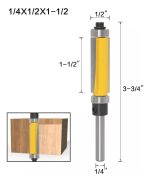 Fresa Madera Copiadora Toma 1/4 Doble Rodamientos 3.8cm 1un - Imagen 2