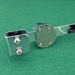 Cerradura Vidrio Puerta Corredera 4 A 6mm 10 Unidad - Imagen 3