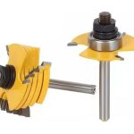 Fresa Madera T Toma 1/4 Y 8mm X 1/2 L X1/16,3/32, 1/8,5/32