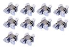 Bisagra Invisible Oculta Para Puerta 45mm Cromo Satín 10 Pcs