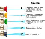Boquilla Hidrolavadora 5un 0 15 25 40 Grados Y 65° Detergent - Imagen 2