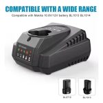 10.8v Li-ion Cargador De Batería Para Makita Dc10wa - Imagen 5