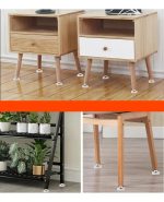 Patín Mueble Sillón Silas Patas Cama Sofá 100un M8 - Imagen 4