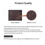 Pastilla De Freno Triumph Trasera Tiger 1200 Dist Años Y Mod - Imagen 4