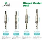 Broca Autocentrante Centro Bisagras Rieles 7pcs+alen - Imagen 6