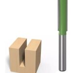 Fresa Recta Madera Vástago 1/4x5/16