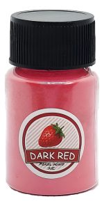 Pigmento En Polvo Rojo Oscuro Para Resina 20ml Efecto Marmol