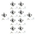 Cerradura O Chapa Cajón Tipo Auto Cierre Para Muebles 10un