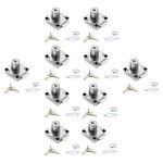 Cerradura O Chapa Cajón Tipo Auto Cierre Para Muebles 10un