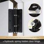 Bisagras De Amortiguación Hidráulica Cierre Suave 2pcs - Imagen 7