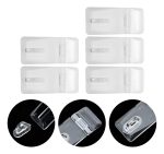 Aldaba Acrílico 5 Unidades De 40x16x3mm Porta Candado