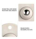 Rueda Para Maceteros Cajas Plásticas Basureros 12pcs C/adhes - Imagen 7