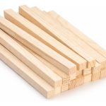 Madera De Balsa Palitos 150 X 10 X 10 Mm 10un