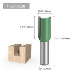 Fresa Madera Recta Toma 1/2 X 18mm - Imagen 2