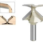 Fresa Madera Esquinas Angulo R18 Cmc Vástago O Toma 1/2