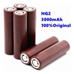 Batería 18650 3000mah Hg2 3.7 A 4.2v Max Celda Taladro 1p - Imagen 2
