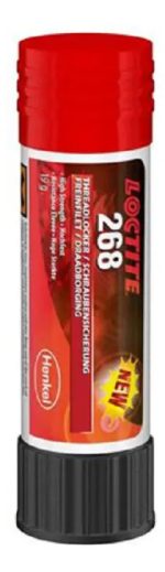 Loctite 268 Traba Perno Rojo 19gr En Barra Torque Medio
