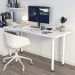 Patas Mueble Mesa Escritorio 1un 72cm Cromada.. - Imagen 3