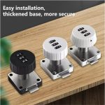 Cerradura Mueble Cajon Puerta Con Clave Hasta 20mm Espesor 1 - Imagen 11