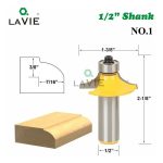 Fresa Madera Moldura Tablero Toma 1/2 Set 4 Pcs - Imagen 2