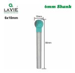 Fresa Madera Redonda Bola Toma 6mm 7pcs Dif. Medidas - Imagen 9