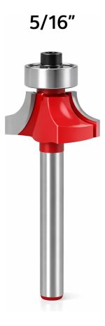 Fresa Madera Cuarto Rodón Vástago 1/4 X R7,96 - Imagen 3