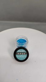 Glitter Azul Claro Para Resina Uñas Aros Pigmentos