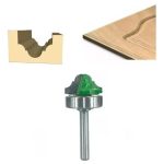 Fresa Madera Moldura Tablero Toma 1/4 X 26 Mm