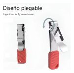 Mr.green Cortaúñas Compacto Llavero Manicura Profesional - Imagen 3