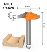 Fresa Madera Moldura Marcos 1/4*29 N1 Toma De 1/4 - Imagen 2