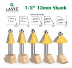 Fresa Madera Copiadora Angulo 11.25 A 45 Grados 5pcs Toma  1/2 - Imagen 3