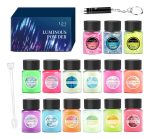 Pigmento Fluorescente Para Maquillaje, Uñas, Labiales 12+3 - Imagen 5