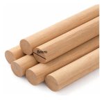 Madera De Balsa 600 X 10mm 10un - Imagen 2