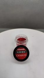 Glitter Carmesí Para Resina Uñas Llaveros Aros Pigmento