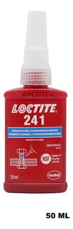 Loctite 241 Traba Perno Azul 50ml Viscosidad: 1200/5000 Mpa - Imagen 2