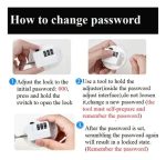 Candado Refrigerador Con Clave Para Seguridad De Bebés - Imagen 6