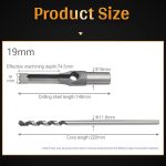 Broca Para Agujeros Cuadrados Hss 19mm - Imagen 2